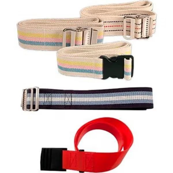 Dynarex Gait Belt W/ Plastic Buckle, 60inL x 2inW, Multicolor, 36 Pcs, Dynarex, Mfr#: 4354